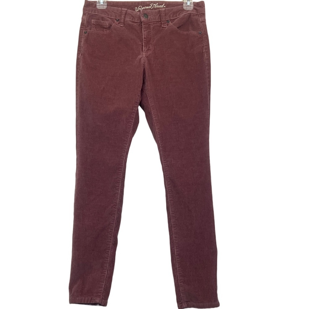 Universal Thread Cordoroy Jeans Pants Maroon